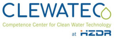 Logo CLEWATEC at Helmholz-Zentrum Dresden-Rossendorf  